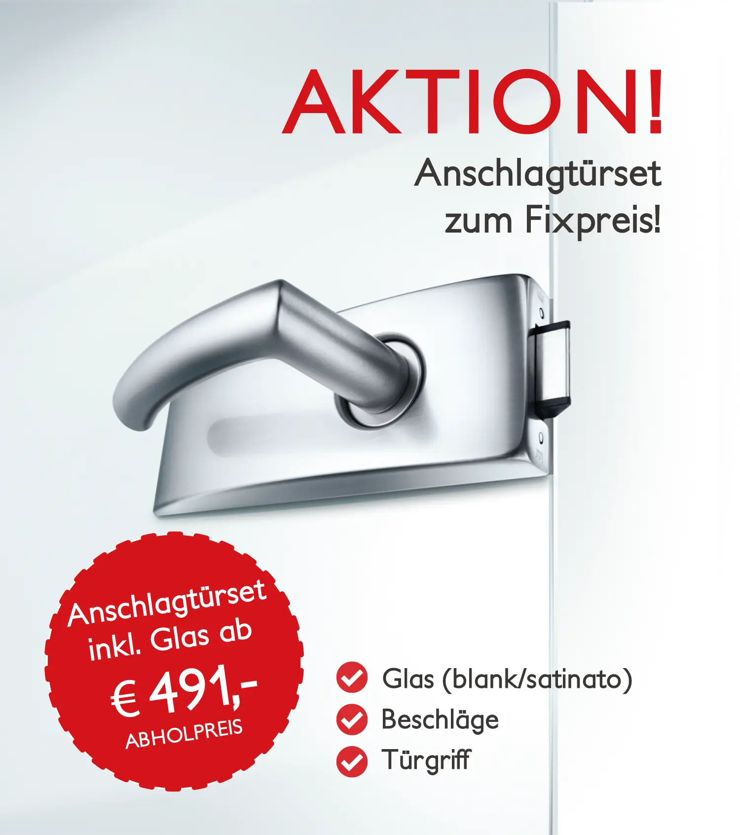 Aktion Anschlagtürenset